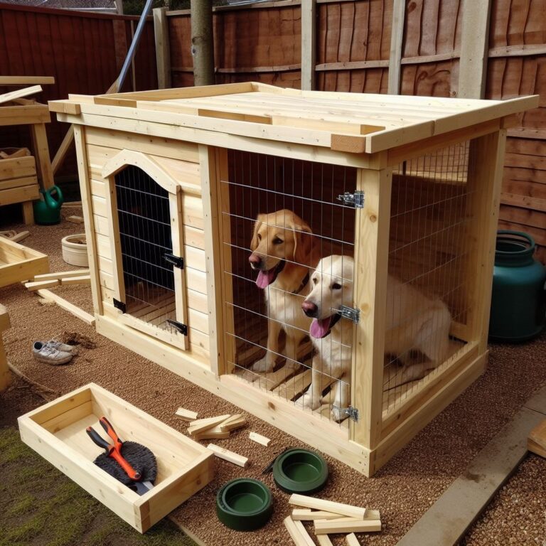 DIY Double Dog Kennel Plans – Build & Wow Your Pups!